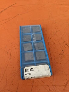 Genuine Valenite SNC-433 VC2 SNC 433 Inserts (10 Pc.) - Picture 1 of 2
