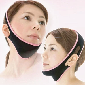 Cinturón vendaje de piel de barbilla delgado protector facial DouUltra-Thble - Imagen 1 de 11