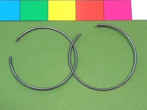 1970-1973 Yamaha XS2 TX650 RT1 RT2 RT3 DT1 DT2 DT3 R5C Fork Oil Seal Dust Covers - Picture 1 of 2