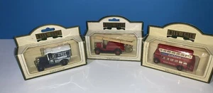 Days Gone Lledo Cinzano Vermouth London Transport Double Decker Diecast Bus LOT - Picture 1 of 2