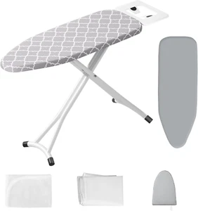 Ironing Board,Foldable Ironing Board Adjustable Height Compact Iron Board Thick - Picture 1 of 6