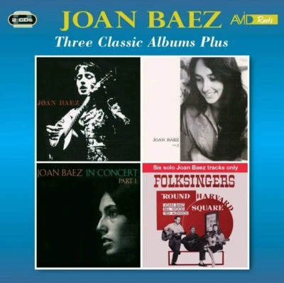 Joan Baez Three Classic Albums Plus 2-CD NEW SEALED 2016 Remastered Folk - Image 1 of 3