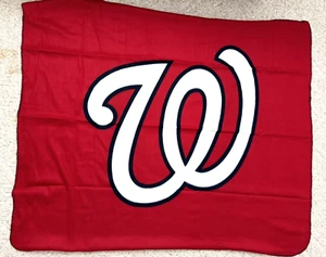 "Manta ligera de lana WASHINGTON NATIONALS 57x47"" suave y cálida nueva con etiquetas" - Imagen 1 de 4