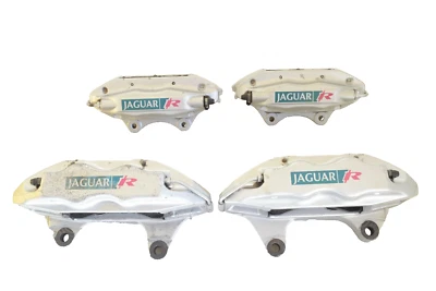 03-05 Juego de pinzas de freno Brembo delanteras traseras izquierda derecha Jaguar S-Type R OEM Foto 1 de 4