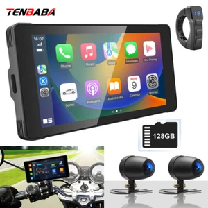 Pantalla táctil inalámbrica CarPlay de 5,5"" pantalla digital control de cable para motocicleta - Imagen 1 de 10