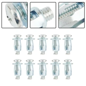 10X Metal Petal Bolt Hollow Metal Wall Nut Suitable For /Carriage Nut.New - Picture 1 of 47