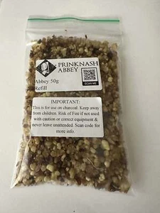 Resin Incense Refill Bags Set of all 6 Blends of Prinknash Abbey Incense 6 x 50g - Picture 1 of 9