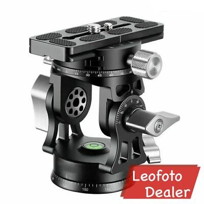 LEOFOTO VH-30R Two-Way Panoramic Tele Lens Head w Handle Arca/RRS Compatible - Image 1 of 4