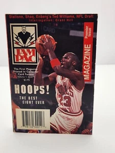 Premier Issue JAMPAC Magazine "HOOPS! The Best Eight Ever"  Michael Jordan Cover - Picture 1 of 15