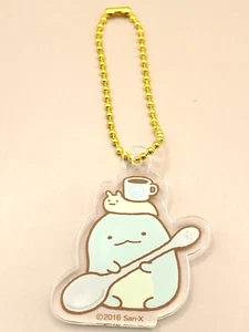 Portachiavi Tokage Nisetsumuri Sumikko Gurashi acrilico anime Giappone P911 - Foto 1 di 3