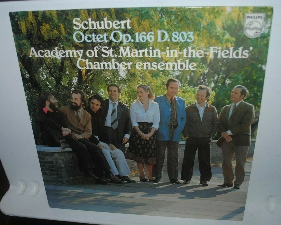 SCHUBERT: Octet Op. 166 D.803, LP record, NEAR MINT, St. Martin-in-the-Fields NM - Image 1 of 1