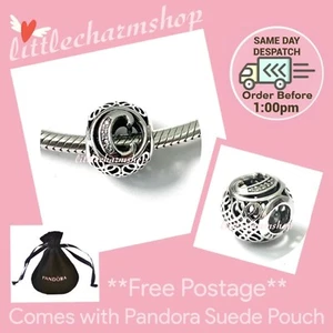 NEW Authentic Genuine PANDORA Vintage Letter C Openwork Charm - 791847CZ RETIRED - Picture 1 of 5