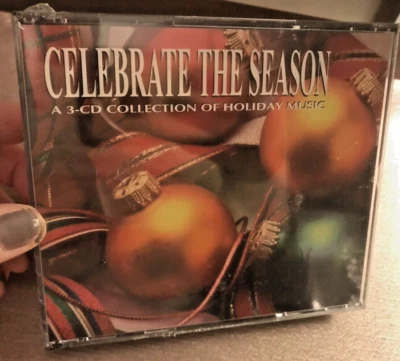 Celebrate the Season 3-CD Collection of Holiday Music - Sealed - Christmas Foto 1 de 3
