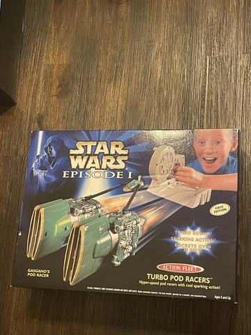 Galood Star Wars Episode I Action Fleet Gasgano’s Turbo Pod Racers MIB 1999 Cover