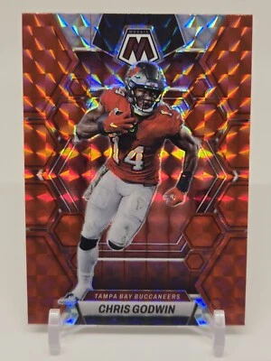 2023 Mosaic Red Prizm #228 Chris Godwin Tampa Bay Buccaneers - Image 1 of 2