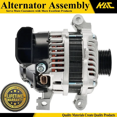 Alternator Assembly for 2006-2013 Mazda 6 2.3L 2.5L MX-5 Miata 100A 12V 11168N Foto 1 de 4