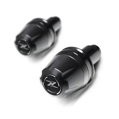Black V-RANGER Handle Bar End Sliders For Kawasaki Z125 Pro 16-19 18 17 - Image 1 of 4