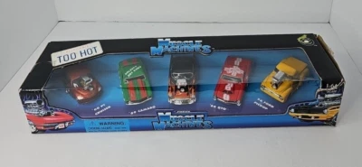 Original Muscle Machine 2001 exclusivo de Navidad paquete de 5 coches fundidos a presión 1:64 Foto 1 de 4