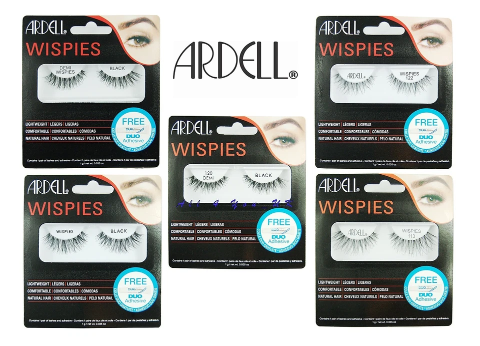 Ardell Wispies falsche Wimpern - bitte Typ auswählen