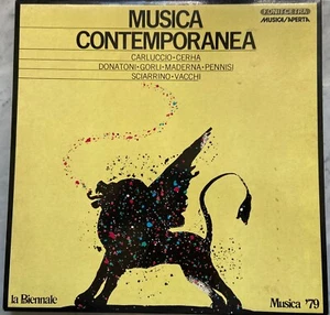 MUSICA CONTEMPORANEA 2 X LP BOX CARLUCCIO-MADERNA-VACCHI-DONATONI-CERHA-GORLI - Foto 1 di 2