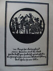 Wirtshausszene Donisl: KranzTuschzeichnung 60 x50cm, 1927, mon