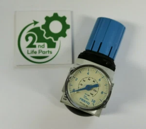 FESTO LR-1/4-DB-7-MINI 539681 Druck-Regelventil mit Manometer - worldwide ship - Bild 1 von 2