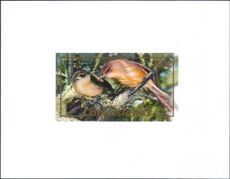 Cook Islands 2007 Reed Warbler/Birds/Nature/Wildlife  IMPERF PROOF sht (n16099b) - Image 1 of 1
