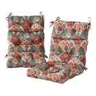 Greendale Home Chair Cushions 22" X 24" Water Resistant Reversible Multi-Colored