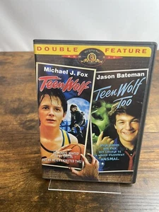 Teen Wolf/ Teen Wolf Too (DVD, TWIN FEATURE, MIDNITE MOVIES) Mint Disc - Foto 1 di 4