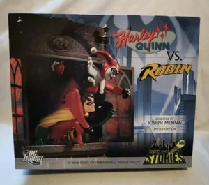 DC DIRECT HARLEY QUINN VS ROBIN LIMITED EDITION GOTHAM STORIES STATUE 0593/2000 - Picture 1 of 6