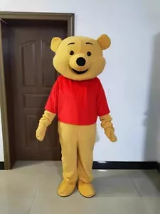 Winnie The Pooh Bear Mascot Costume Adult Fancy Dress Party Suit EPE Cosplay Ho - Picture 1 of 3