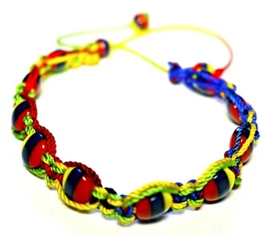 Handmade Bracelet Made By Native Artisans Colombia Ecuador Venezuela - Picture 1 of 9