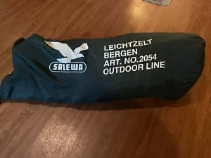 Salewa Lightweight Mountain Tent Bergen 2054 NO FLY SEE PHOTOS - Picture 1 of 8