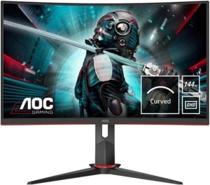 Monitor AOC CQ27G2U/BK27" Curvo 1500R QHD 144Hz 1Ms VA Displayport - Imagen 1 de 2