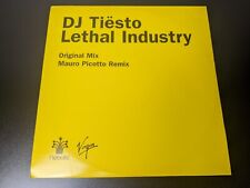 DJ Tiesto - Lethal Industry 12" Vinyl - Original / Mauro Picotto Remix
