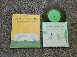 City Mouse- County Mouse Record And Book - Foto 1 di 9