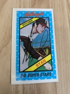 1980 Kellogg's 3D Super Stars Nolan Ryan #20 NM/MT Top Zustand! - Bild 1 von 7