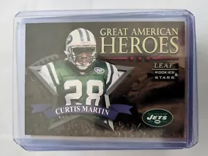 🏆 1998 Leaf Rookies & Stars Great American Heroes /2500 CURTIS MARTIN #14 - Bild 1 von 1