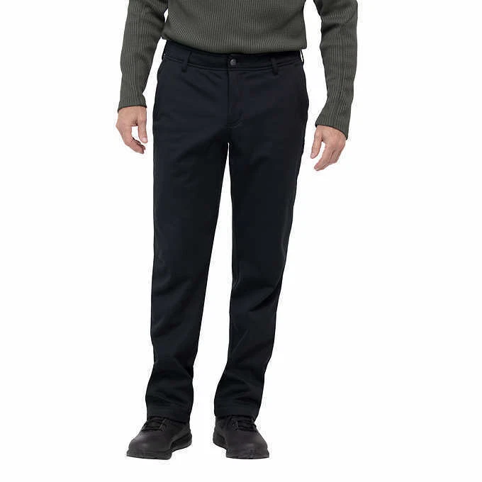 Pantalones de trabajo Magnum para hombre repelentes al agua forrados de lana invierno cálidos cintura elástica Foto 1 de 1