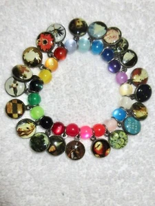 Pulsera Arco Iris Museo del Prado Arte Dije Elástico Museo De Colección Firmada ¡Excelente! - Imagen 1 de 24