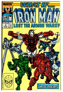 WHAT IF # 8 (2a serie) - 1989 Marvel (en muy buen estado-) Iron Man B - Imagen 1 de 1
