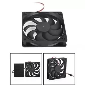 3W Solar Fan 4.7 Inch Chassis Exhaust Fan Toilet Pet House(without Solar Panel) - Picture 1 of 6