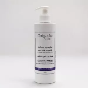 Christophe Robin Antioxidant Cleansing Milk With 4 Oils & Blueberry 13.5 fl oz - Picture 1 of 5