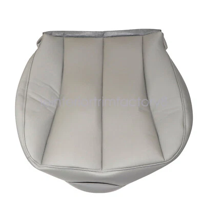 Cubierta de asiento de cuero inferior del conductor gris para Toyota Camry 2007 2008 2009 2010 2011 Foto 1 de 4