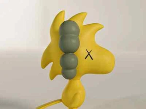 3D PRINTED 9" KAWS WOODSTOCK FIGURINE - Picture 1 of 4