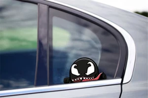 Cute Venom Peeking anime Bumper Window Vinyl Decal Cute Marvel - Picture 1 of 4