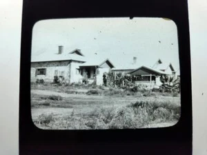 Magic Lantern Slide Late 1800's early 1900's farm house - Picture 1 of 1