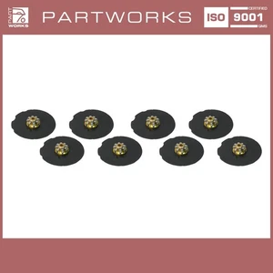 8x Dämpfungsbleche Bremssattel für PORSCHE 964 996 997 986 987 944 VORNE+HINTEN - Picture 1 of 9