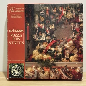 Springbock Andenken Weihnachten 500 Stück Puzzle Hallmark 24" x 18" XZL3443 - Bild 1 von 15