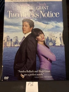 Two Weeks Notice (DVD) Like New, Combine Shipping Available F2 - Picture 1 of 2